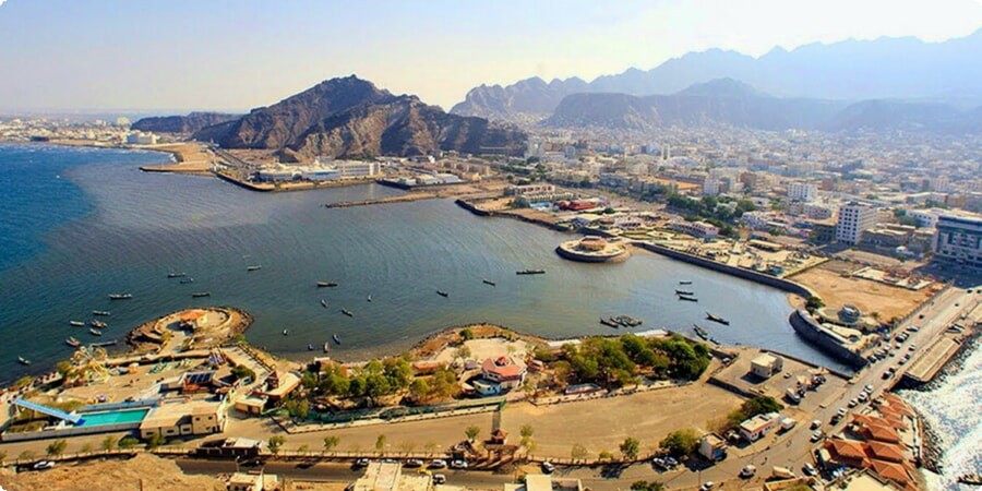 разнообразные прибрежные чудеса Йемена