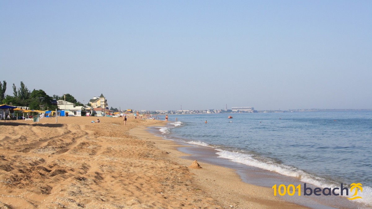 Пляж Золотые пески, Крым
